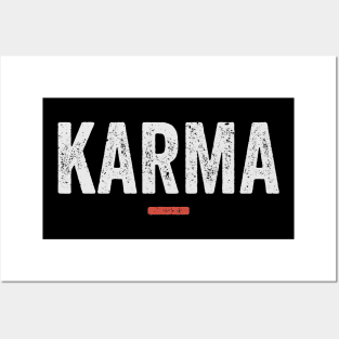 Karma Posters and Art